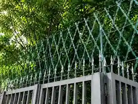 Rede laminada instalada em perímetro